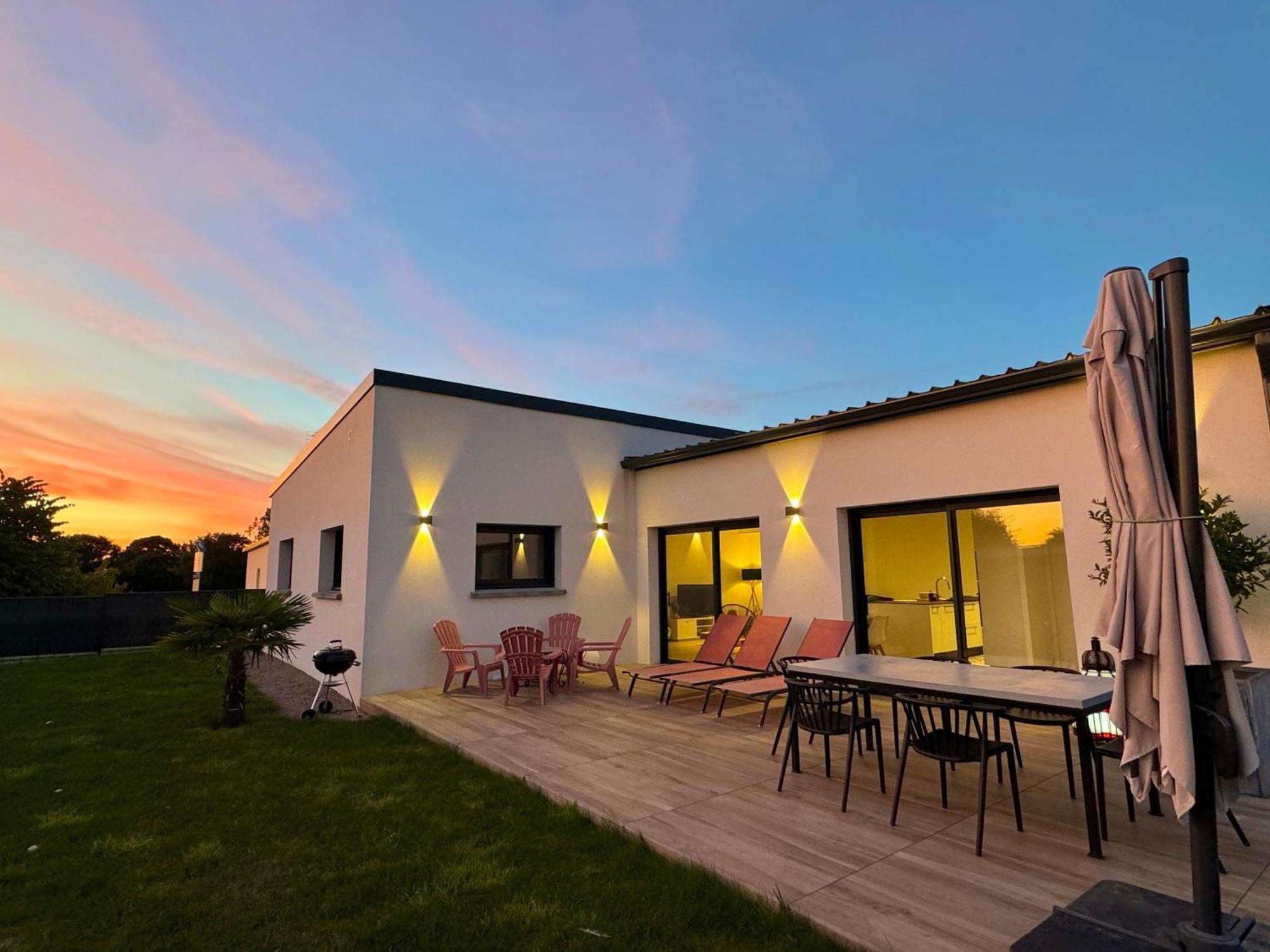 Maison Neuve 4 Etoiles Plain-Pied Proche De La Mer Plurien Exterior photo