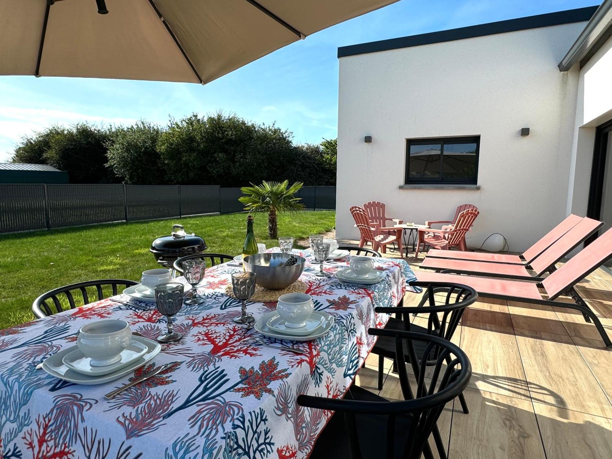Maison Neuve 4 Etoiles Plain-Pied Proche De La Mer Plurien Exterior photo