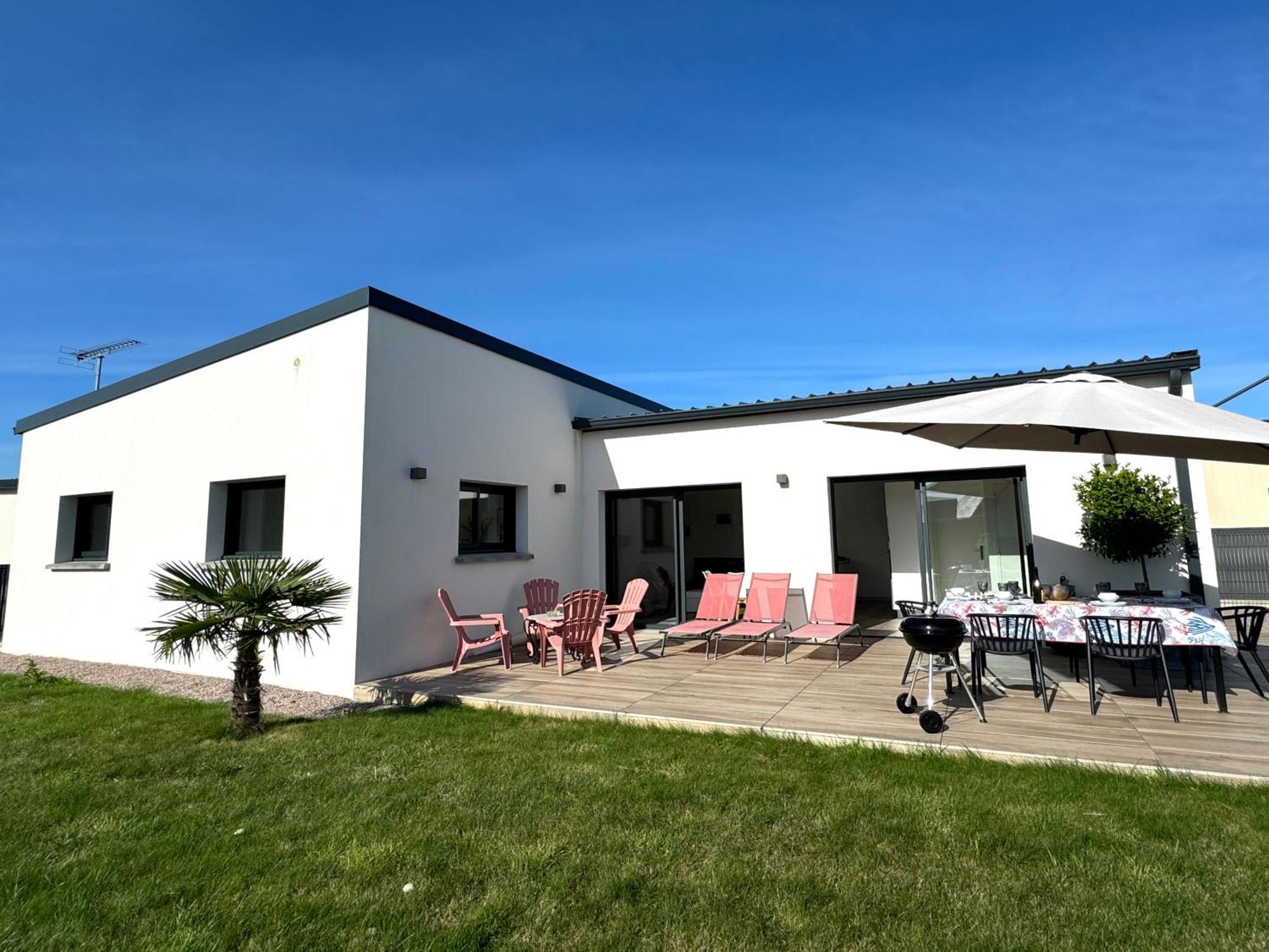 Maison Neuve 4 Etoiles Plain-Pied Proche De La Mer Plurien Exterior photo